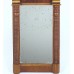Vintage Miniature Wall Mirror American Federal Half Round Spindles Doll Size 12"   372372460426